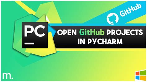 open github project in pycharm