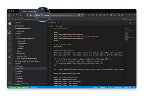 open github repo in vs code