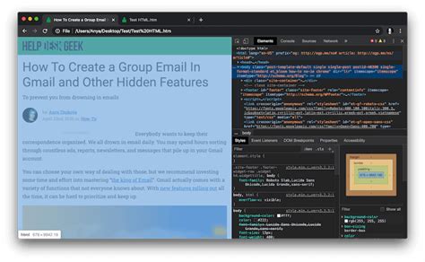 open html code