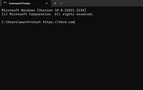 open html file from terminal windows