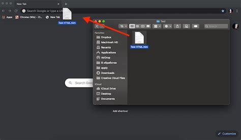 open html file in browser iphone