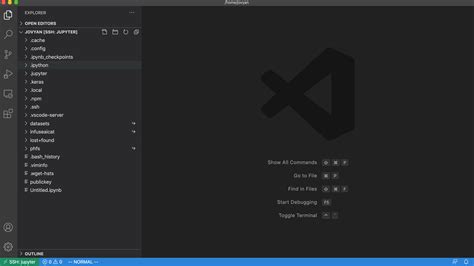 open remote files in vscode