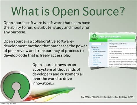 open source meaning computer science