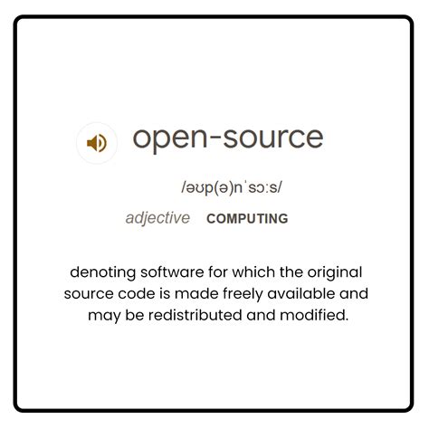 open source meaning programming language