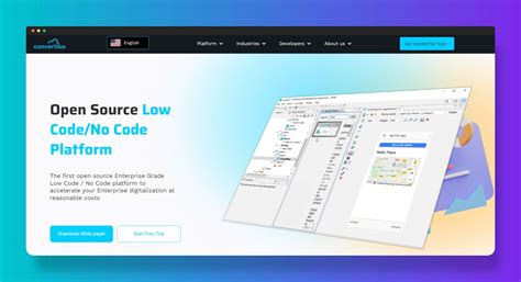 open source no code website builder