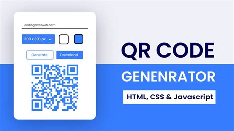 open source qr code generator javascript