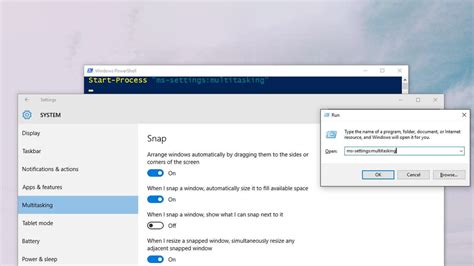 open windows settings using cmd