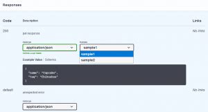 openapi multiple response examples