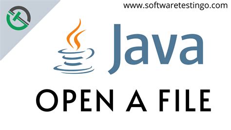 opening a file in java