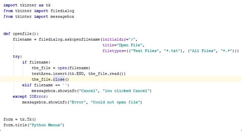 opening a text file in python