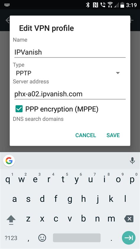 openvpn android without app