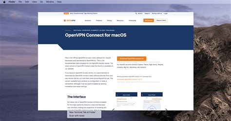 openvpn doesn't work on mac