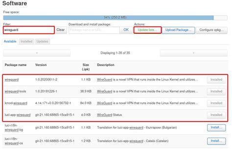 openwrt wireguard client setup