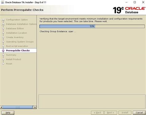 oracle 19c installation on linux step by step