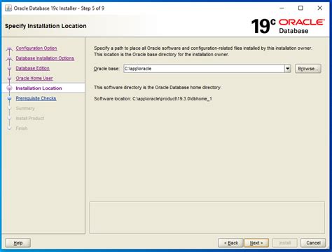 oracle 19c installation step by step