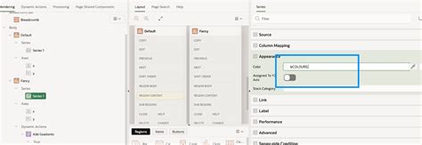 oracle apex chart link example