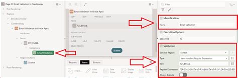 oracle apex email template example