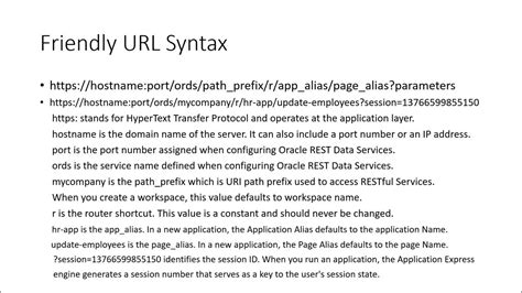oracle apex url syntax example