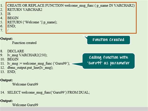 oracle sql parameters example