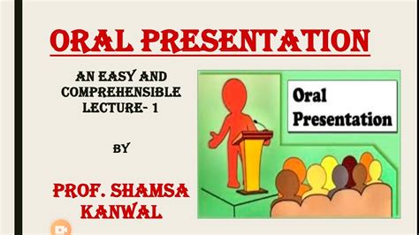 oral presentation meaning in urdu