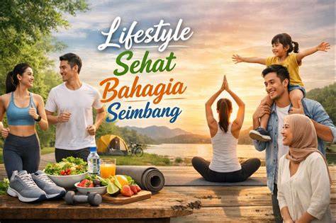 orang sehat dan bahagia