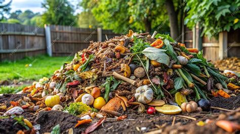 organic waste pile