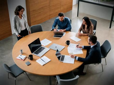 Ilustrasi rapat organisasi
