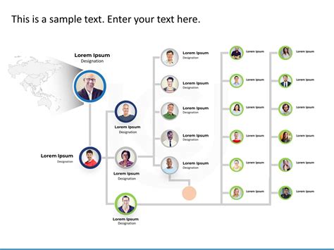 organizational chart examples template powerpoint