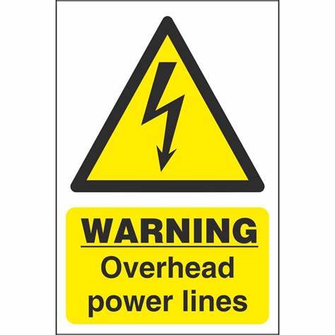 overhead electrical hazards