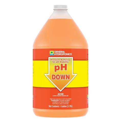 pH down directions