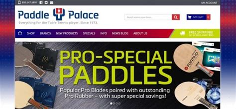 Paddle Palace Catalog