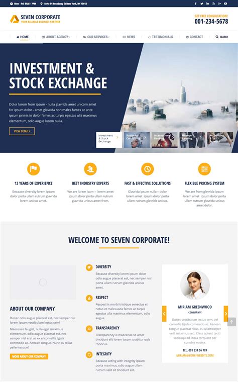 page template wordpress