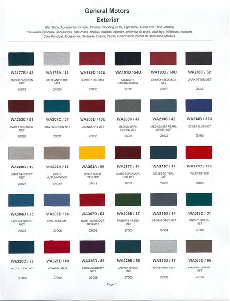 paint code 99