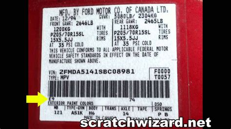 paint code by number plate free