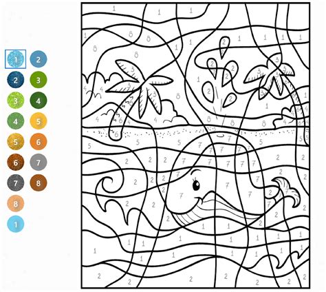 paint color by number