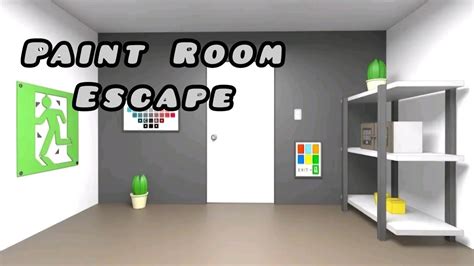 Paint Room Escape Walkthrough