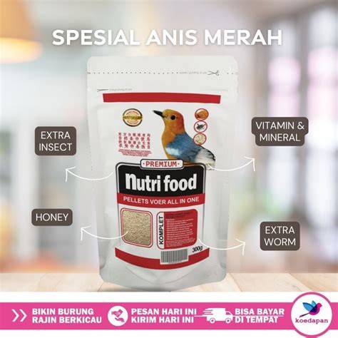 pakan anis merah