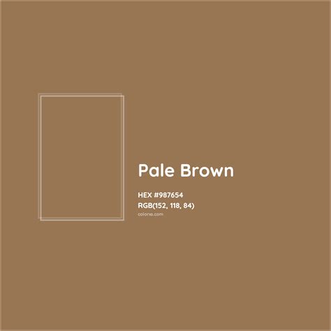 pale brown hex code
