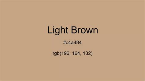 pale brown rgb code