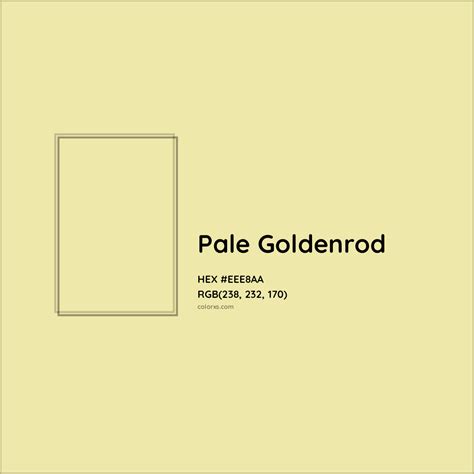 pale goldenrod hex code