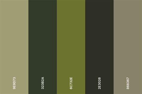 pale olive green color code