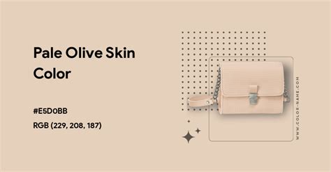 pale olive skin hex code