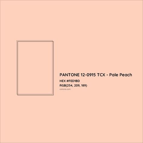 pale peach color code