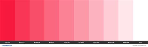 pale red hex code