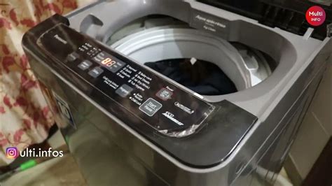 panasonic top load washing machine u12 error code