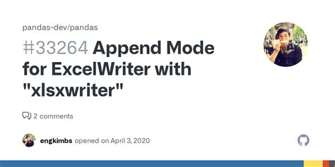 pandas append mode is not supported with xlsxwriter