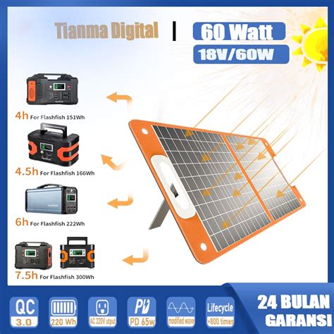 panel surya portable