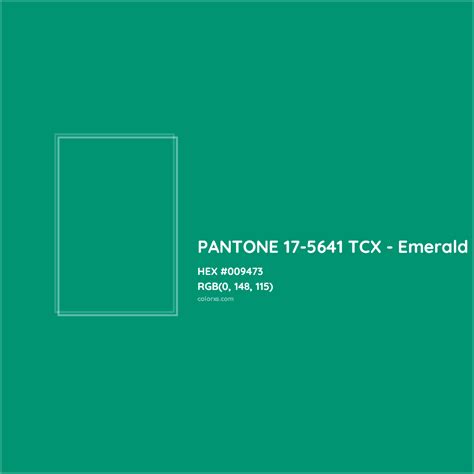 pantone 17 5641 emerald hex code