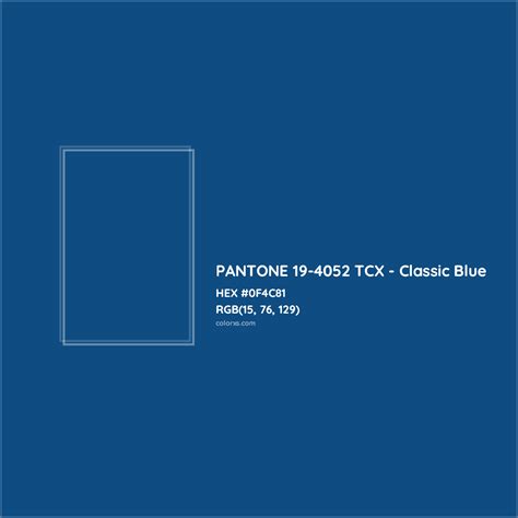 pantone classic blue color code