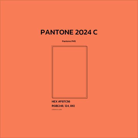 pantone color 2024 hex code